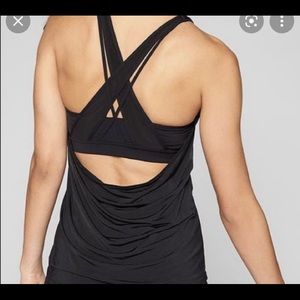 ATHLETA TRANSCENDENCE SUPPORT STRAPPY BRA TANK TOP